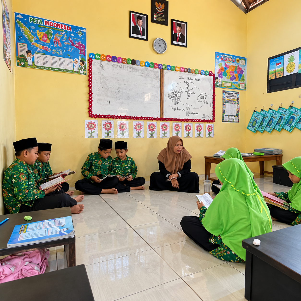 Membaca dan Mengaji Bersama