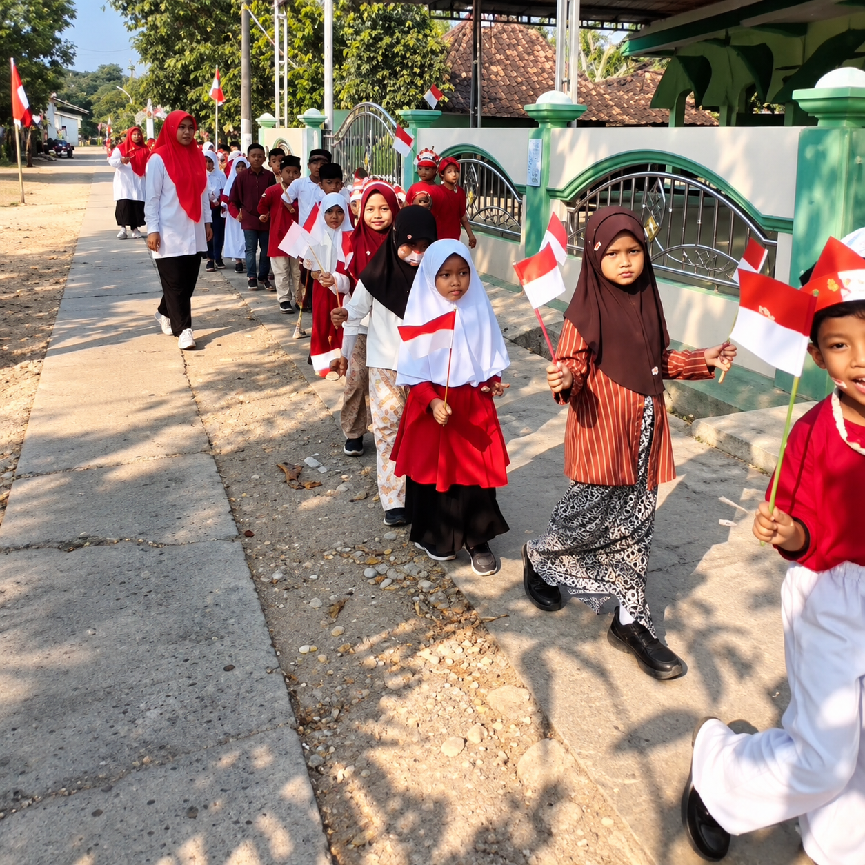 Semarak Pawai dan Kebersamaan