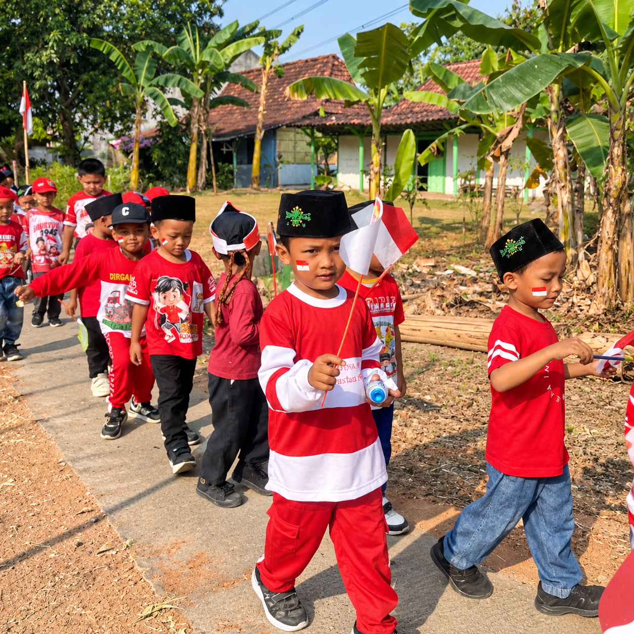 Semangat Kemerdekaan Bersama Santri